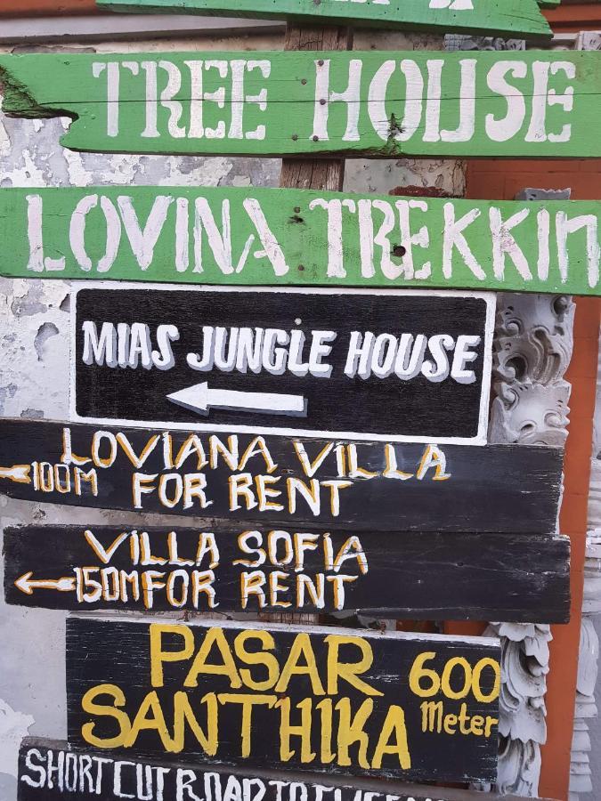 Mias Jungle House Hotell Lovina Eksteriør bilde